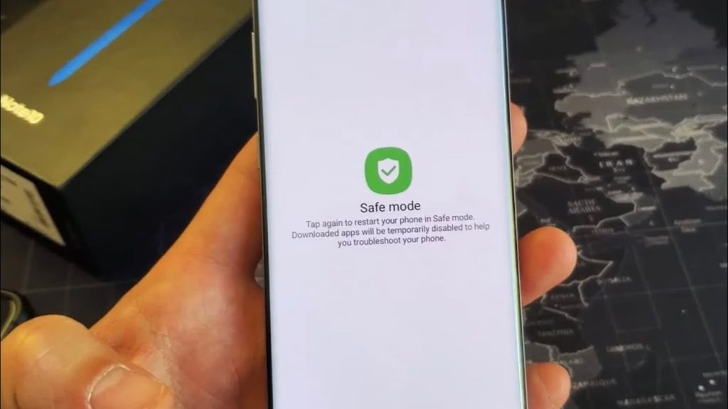 گوشی را در حالت Safe Mode بوت کنید